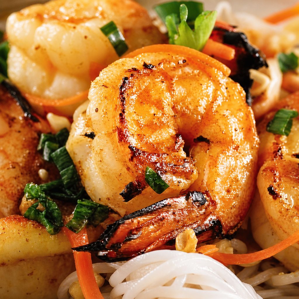 Bún Tôm Nướng - Seaside Banquet Vermicelli.