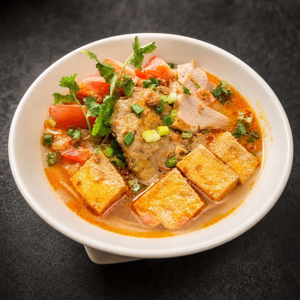 Bún Riêu - Fragrant River Vermicelli.