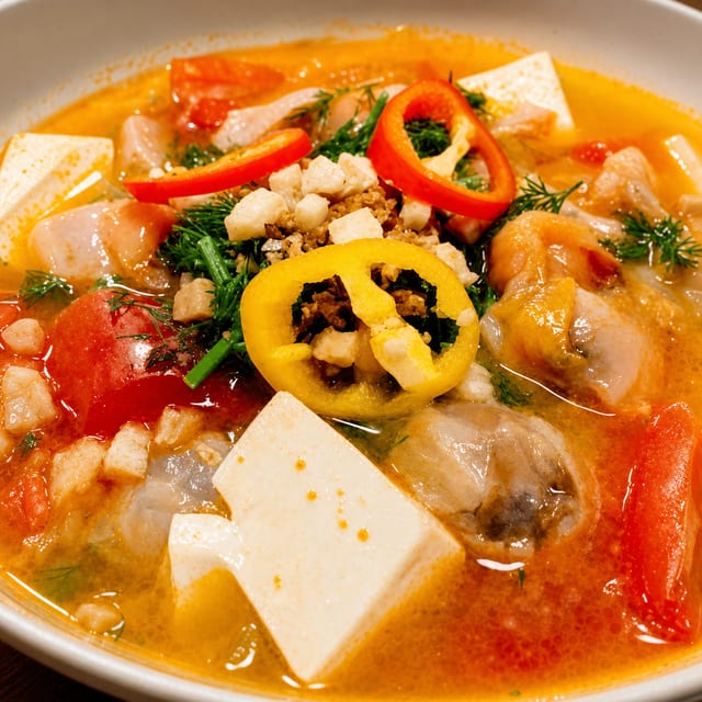 Canh Hến Thì Là - Being Here and Now Soup (Family Size).