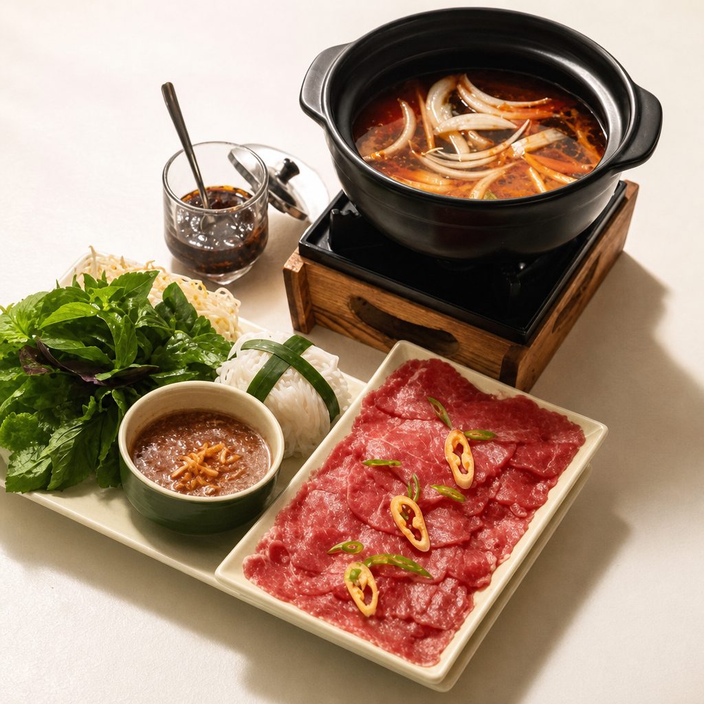 Bò Nhúng Dấm - Adventurous Bull.