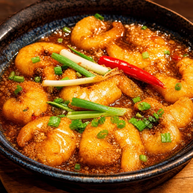 Tôm Rim Mặn - Shrimp at Seaside.